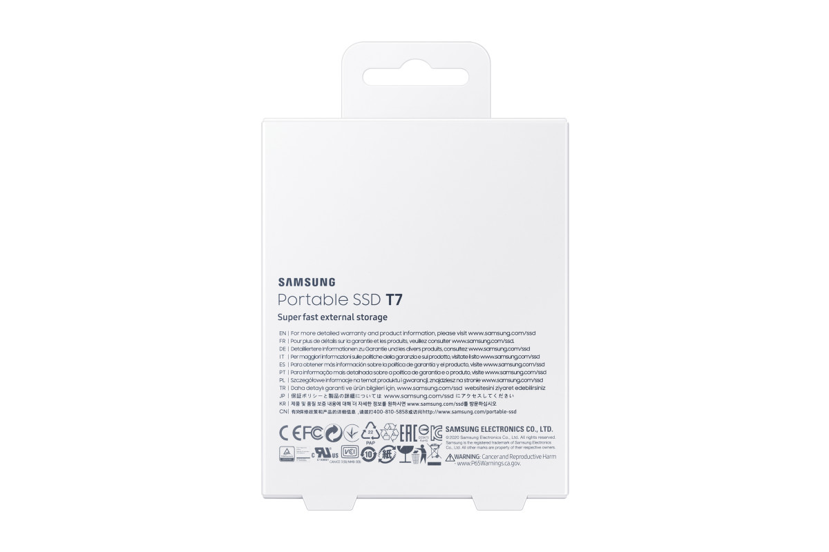 SSD Ext 1TB T7 USB3.2C G2 Red