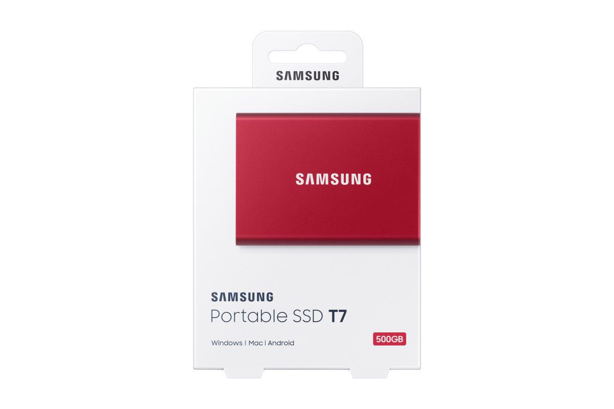 SSD Ext 500GB T7 USB3.2C G2 Red