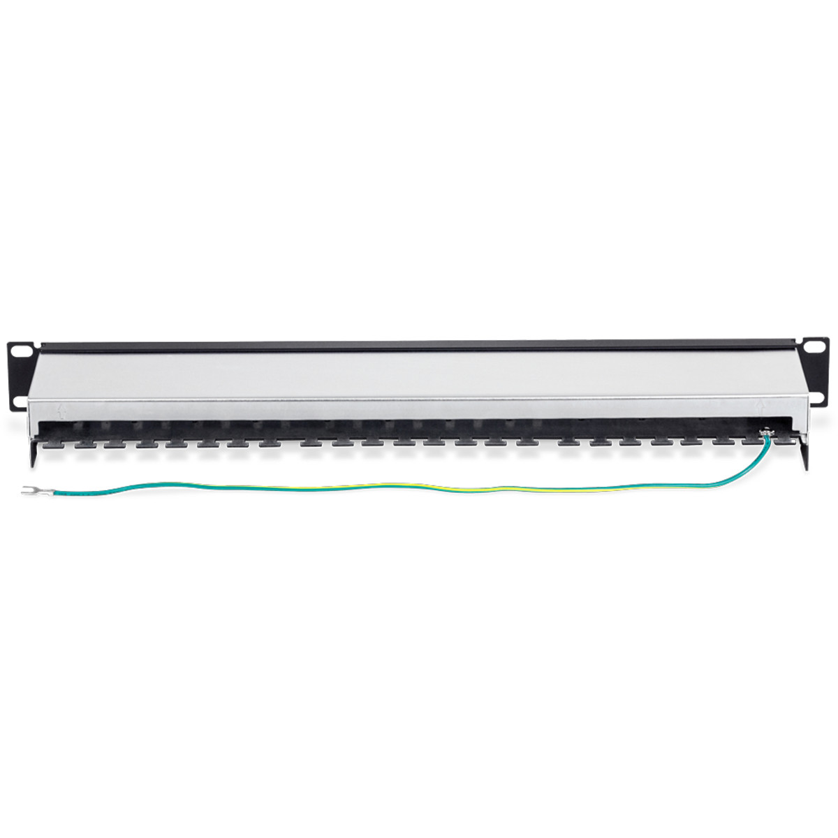 16-Port Cat6a Shielded Patch Panel