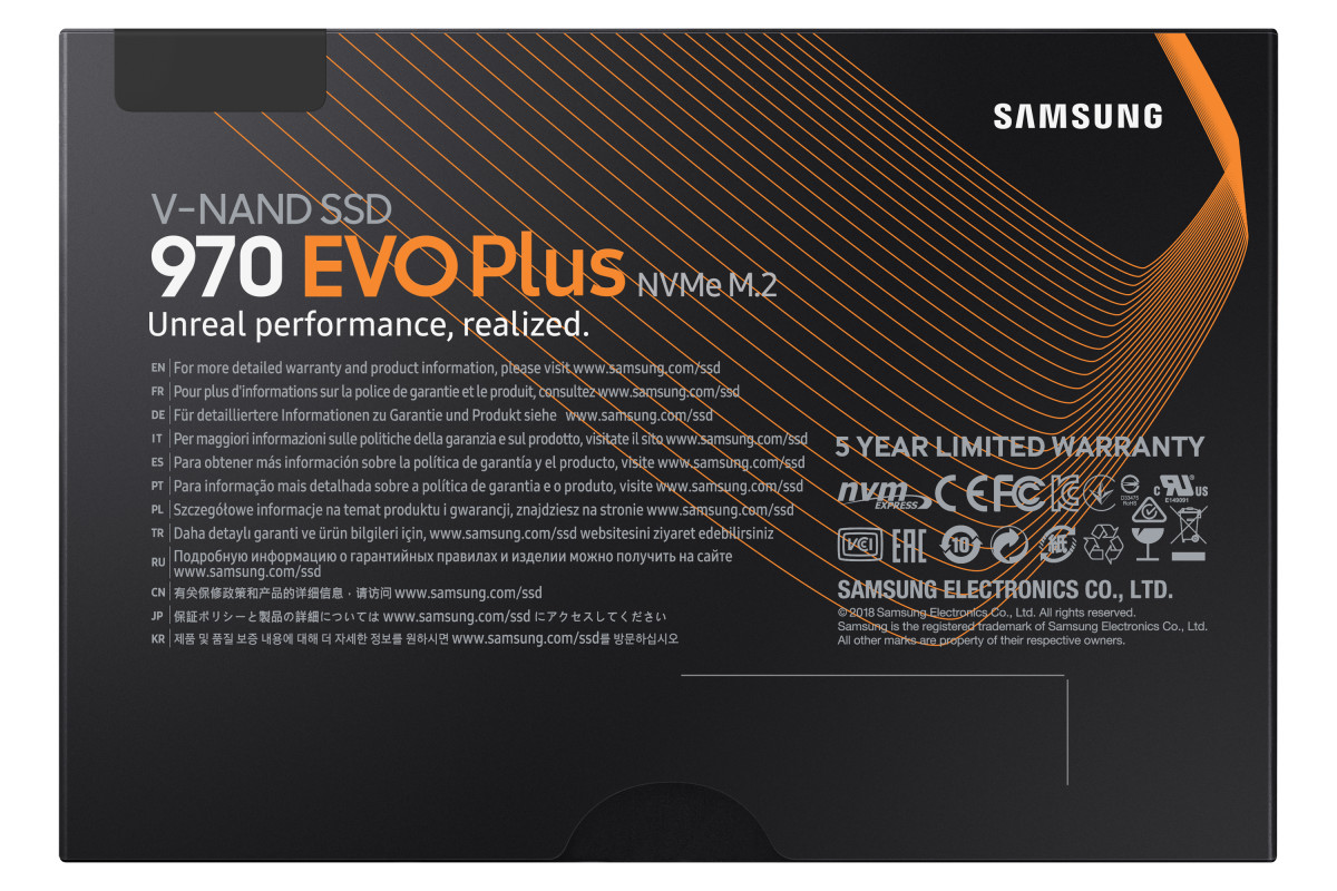 SSD Int 1TB 970 Evo Plus PCIe M.2