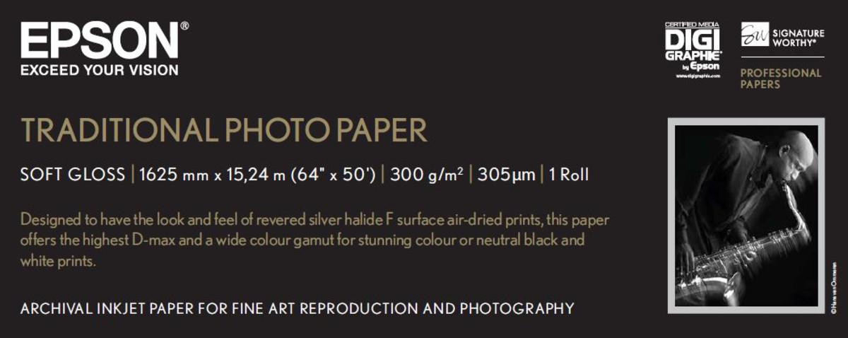 Traditional Photo Paper 64x 15m