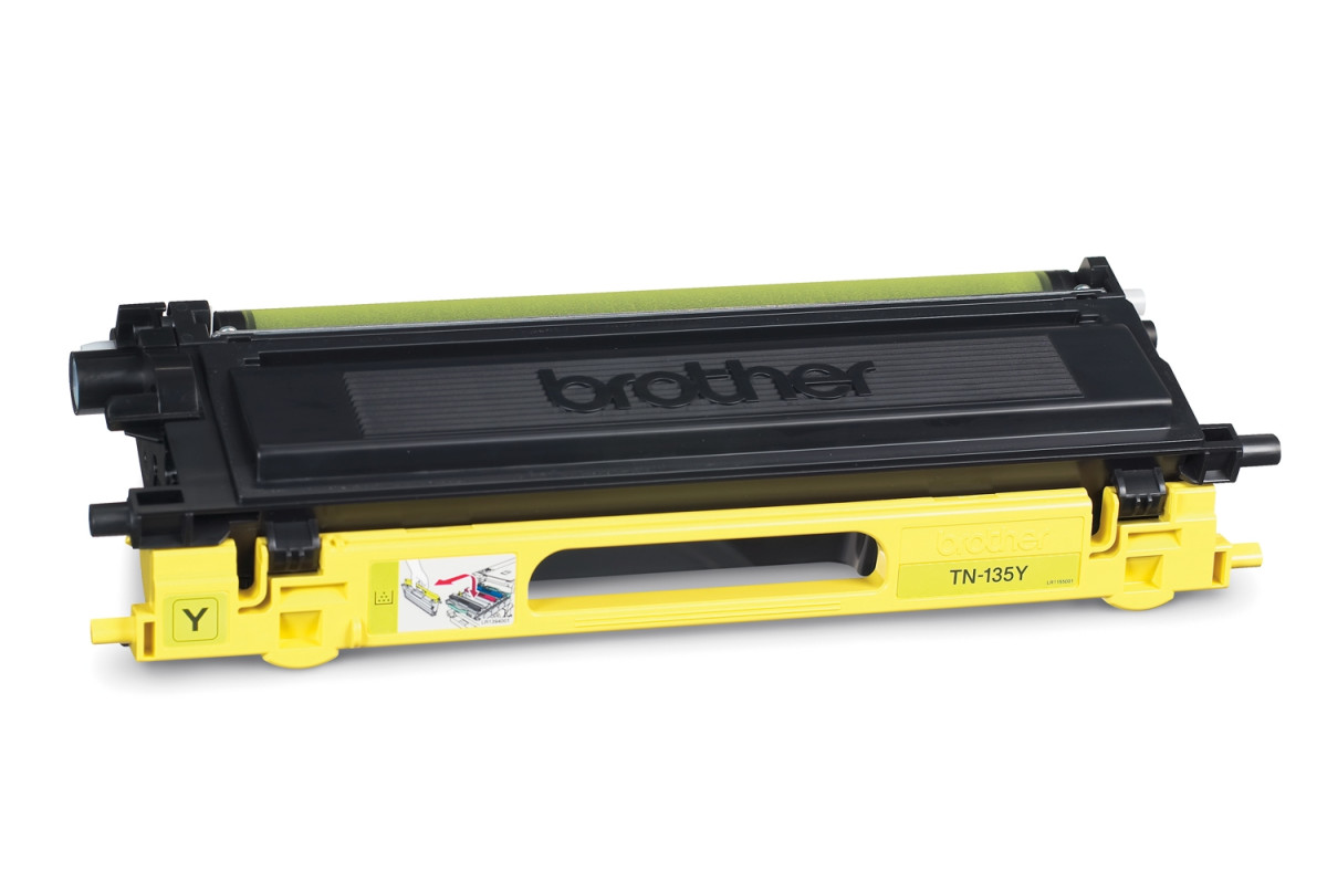 TN135Y Yellow 4k Pages Toner