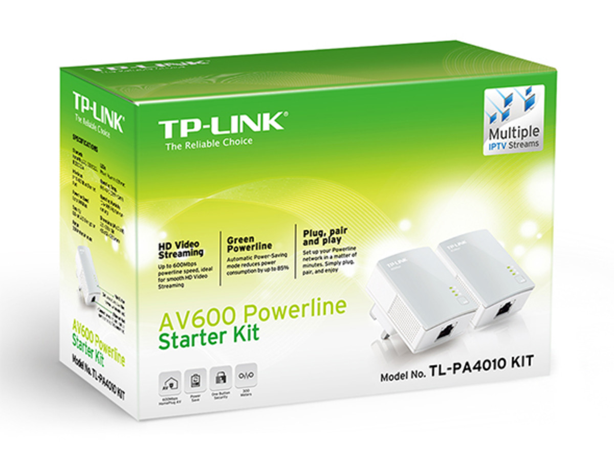 AV600 Nano Powerline Adapter Starter Kit