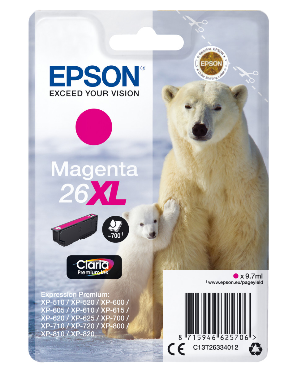 26XL Magenta Ink