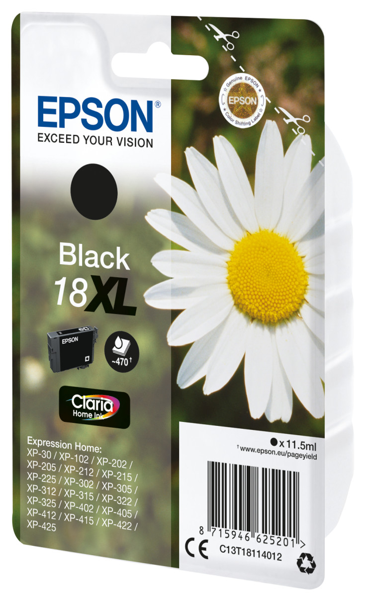 18XL Black Ink