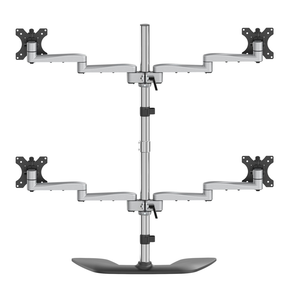 Quad Monitor Stand - Articulating