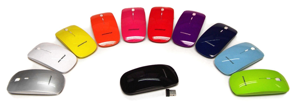 Image Mouse-WRLSS MSE Glossy BLACK