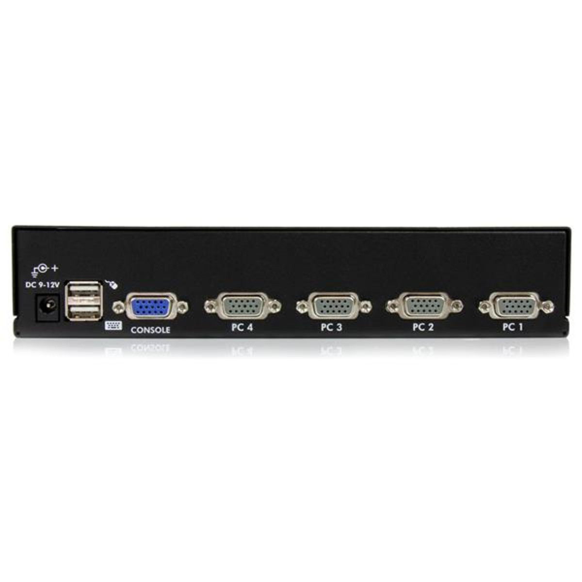 4 Port 1U Rack Mount USB KVM Switch