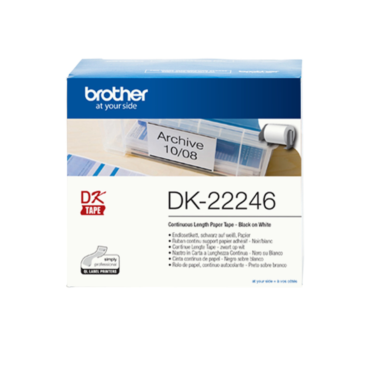 DK22246 Continuous Paper Roll
