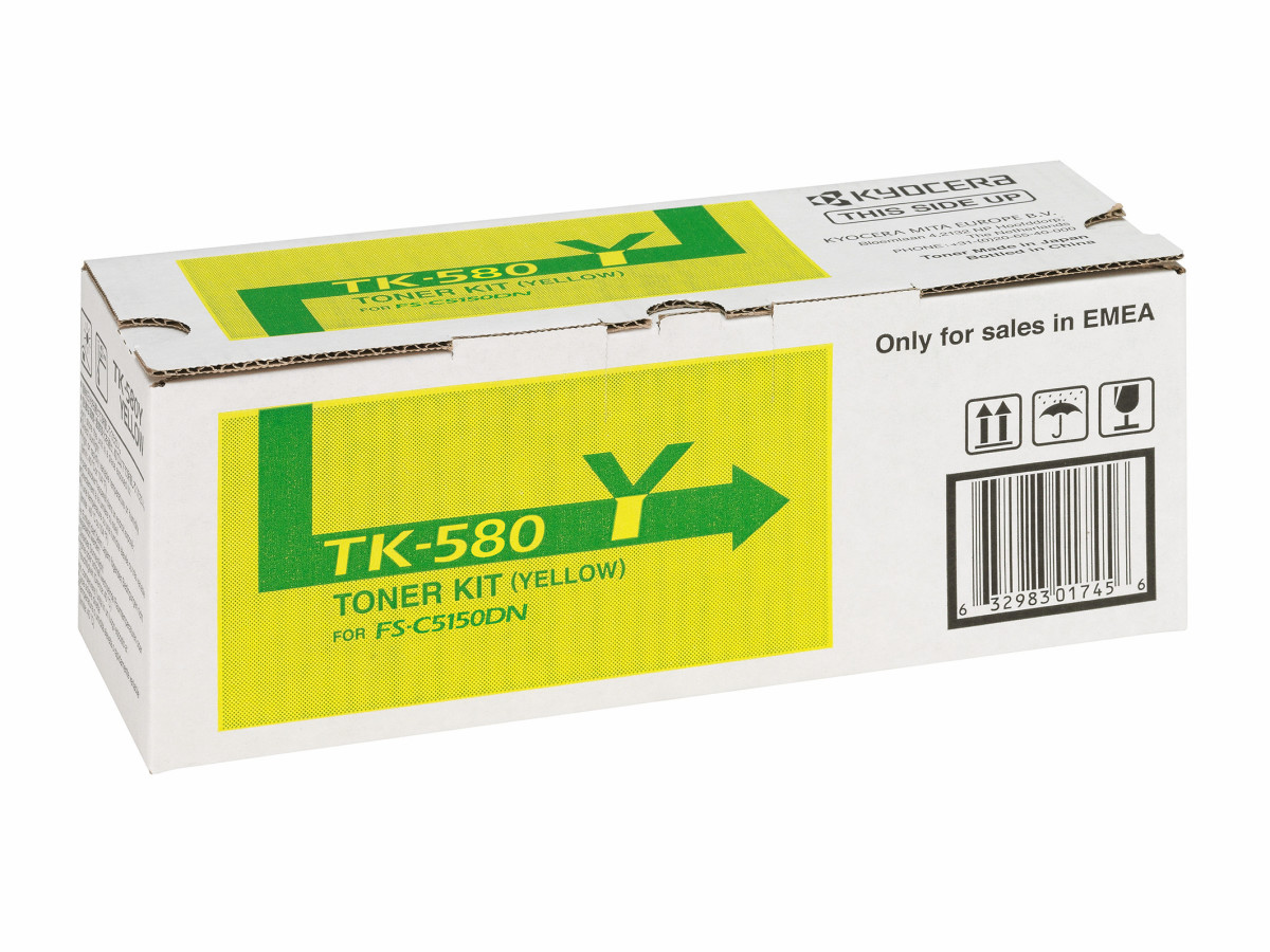 TK580Y Yellow Toner