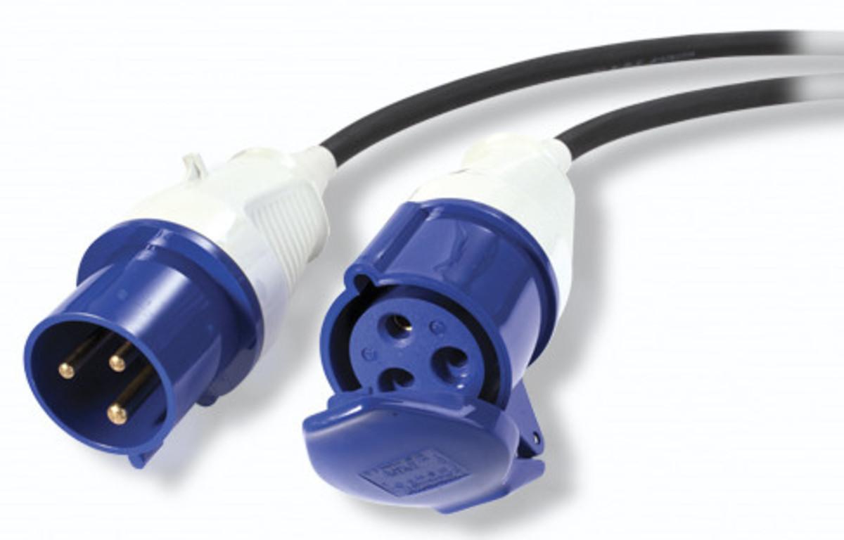 Power Dist Ext 3 Wire 16A IEC309 480cm