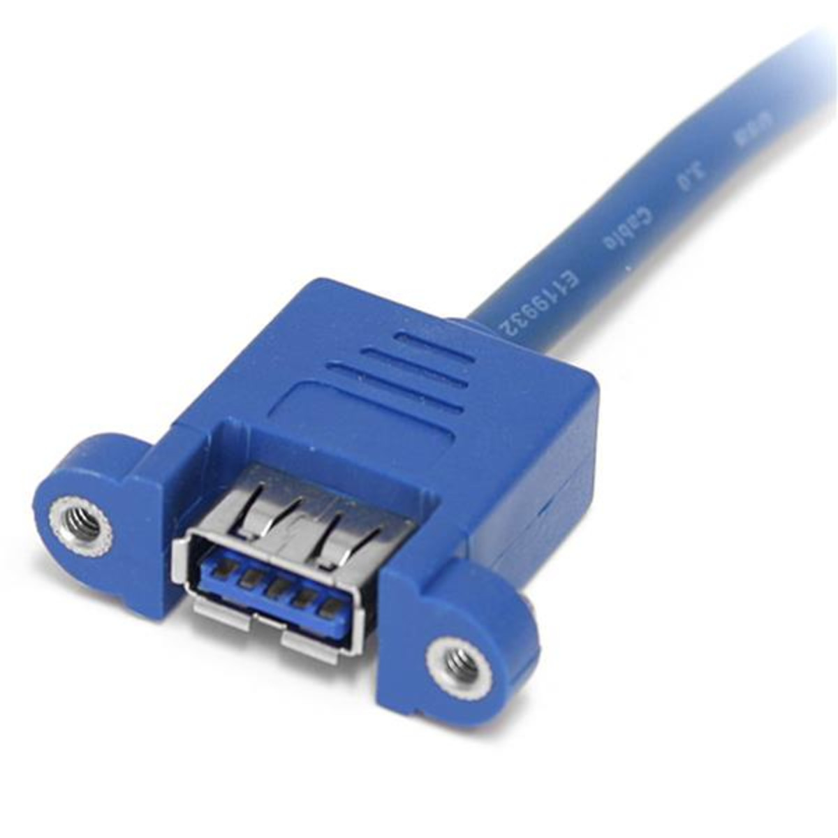 2 Port Panel Mount USB 3.0 Cable