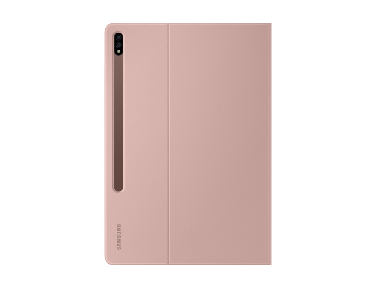 Tab S7+ Book Cover Pink