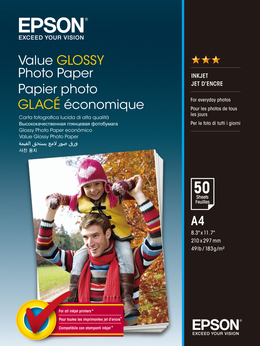 Value A4 Glossy Photo Paper