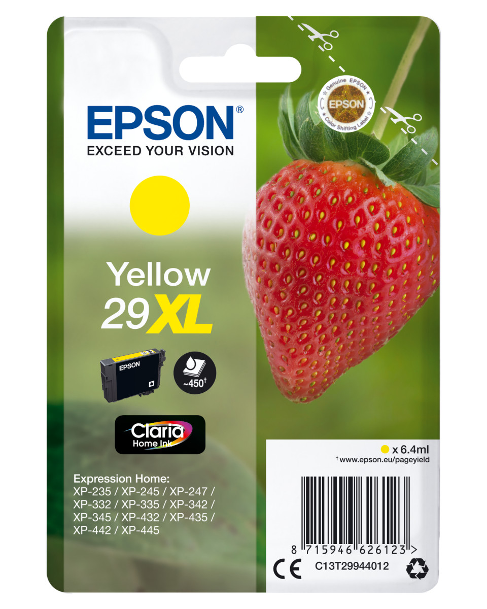 29XL Yellow Ink