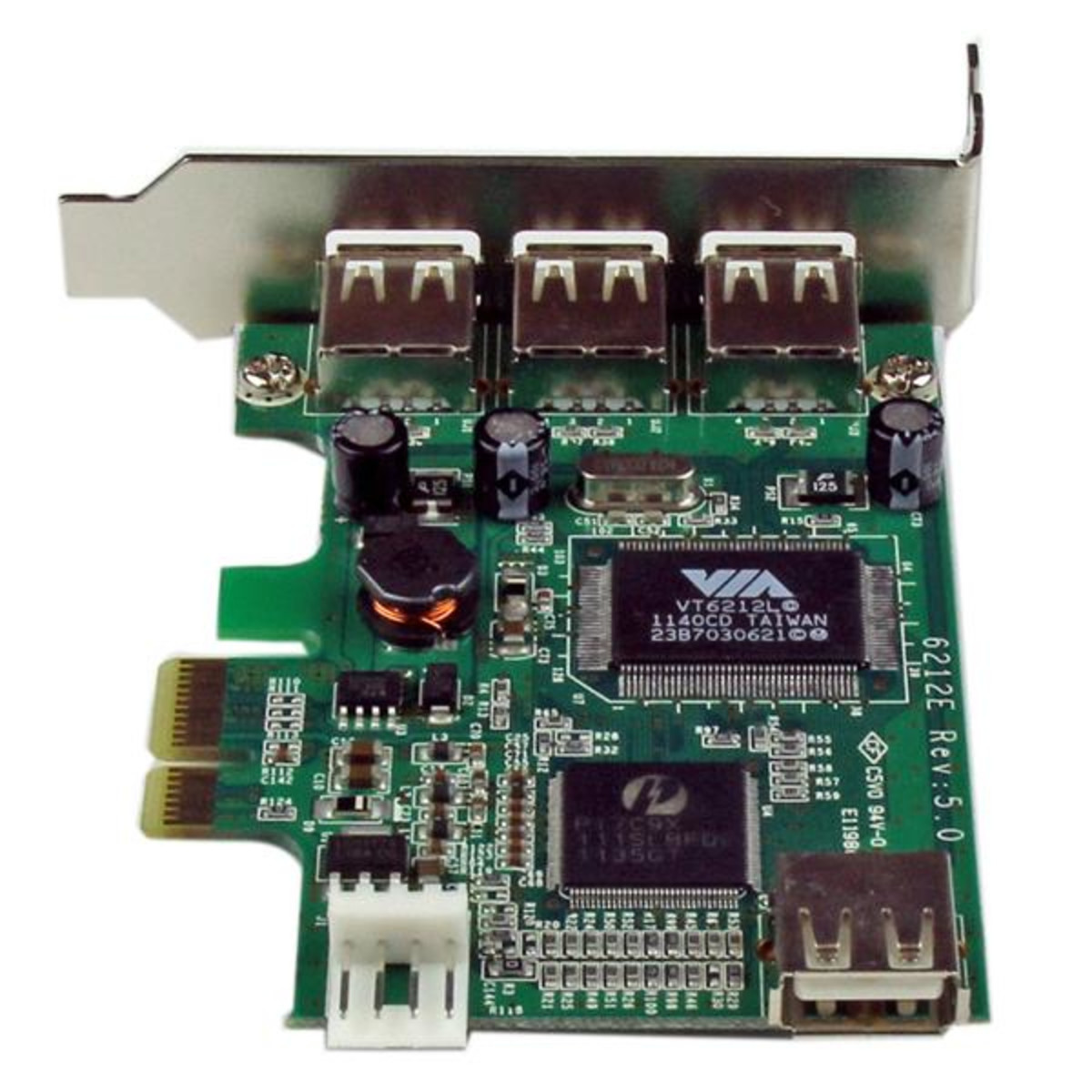 4 Port PCIE Low Profile HS USB Card
