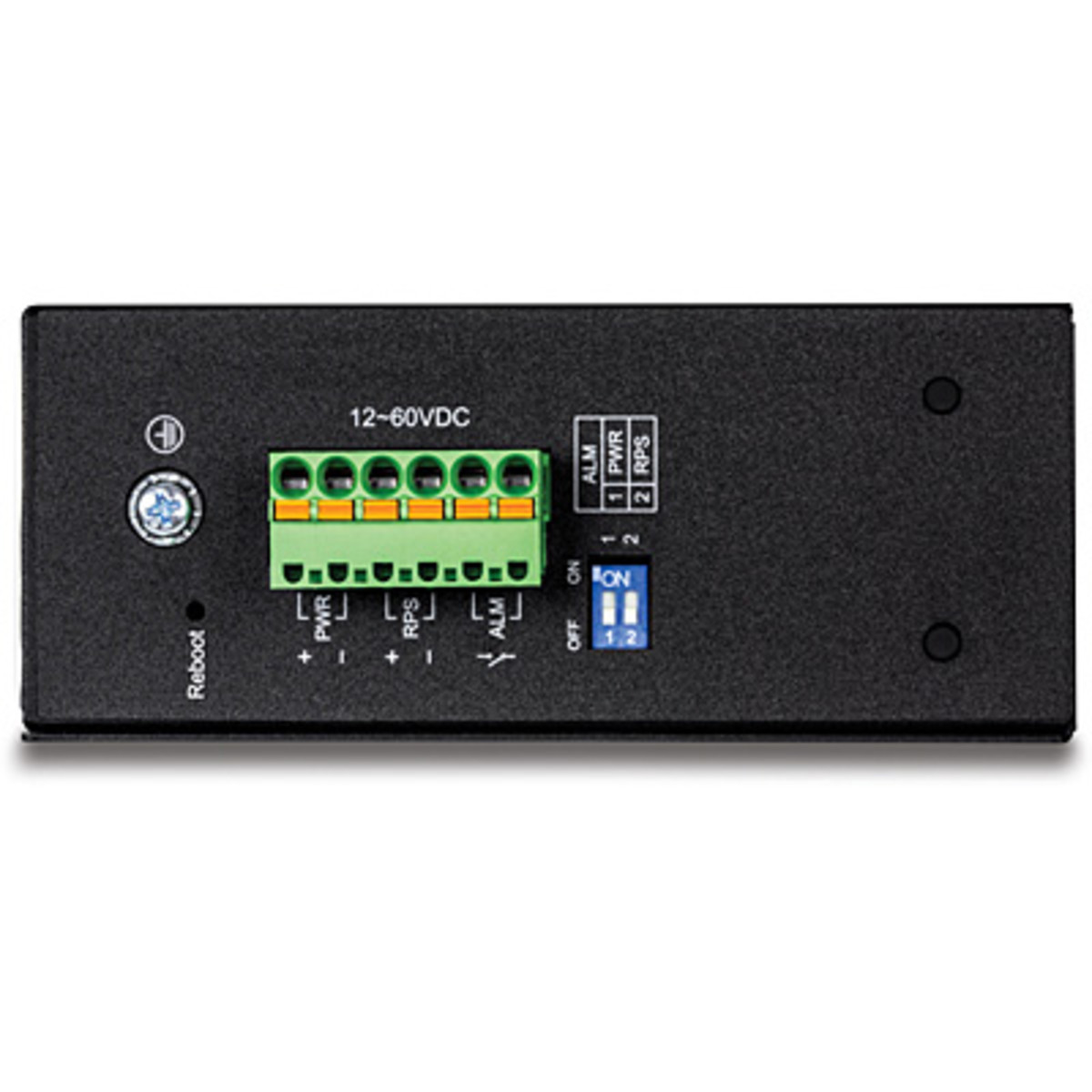 16-Port Indus. Gig WS DIN-Rail Switch