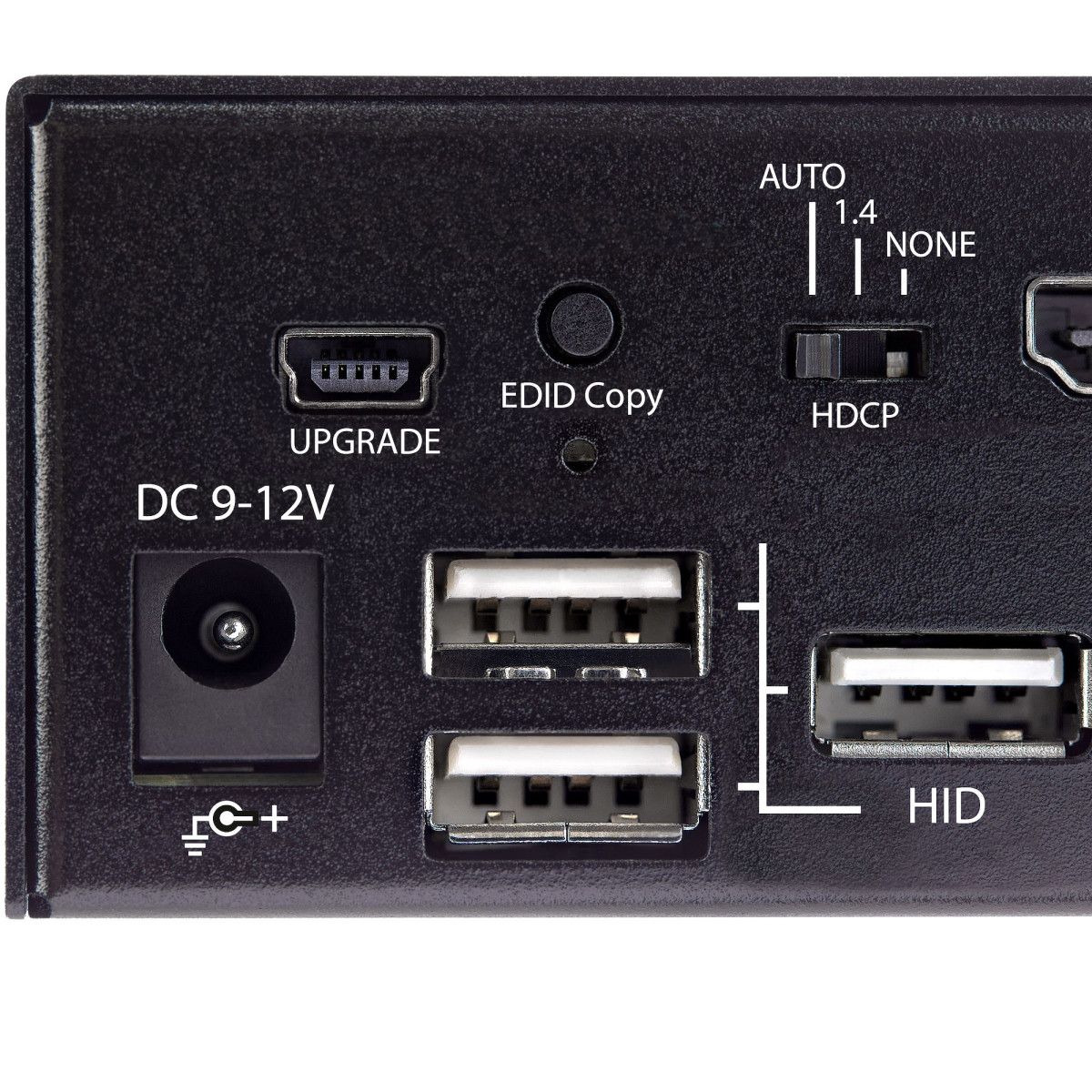2 Port HDMI KVM Switch 4K 60Hz w/USBHub