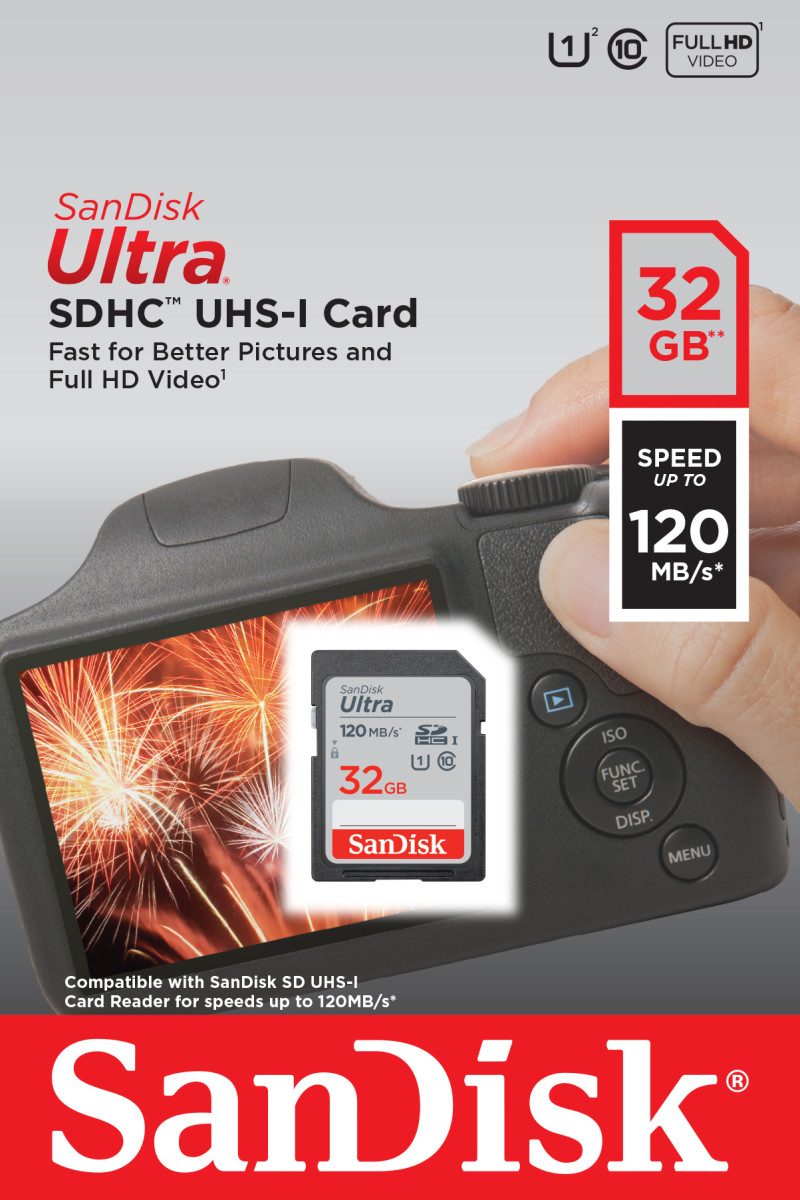 FC 32GB Ultra 120MB/s SD HC