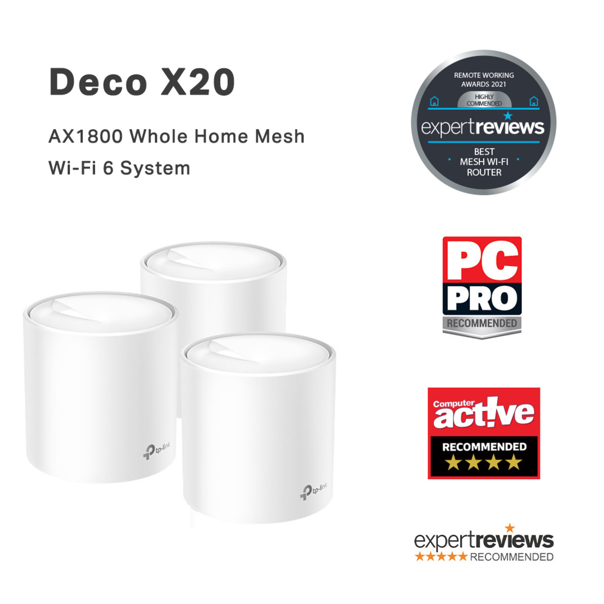 AX1800 Whole-Home Mesh Wi-Fi System