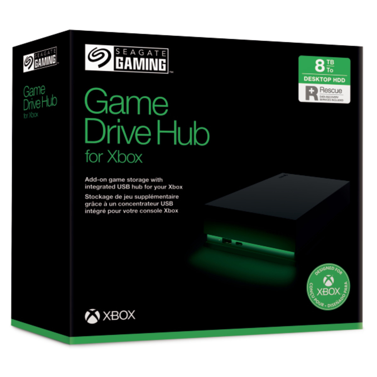 HDD Ext 8TB Xbox Game Hub USB3