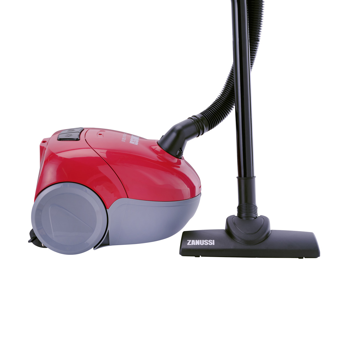 Red 1.5L Compact Vacuum Cleaner