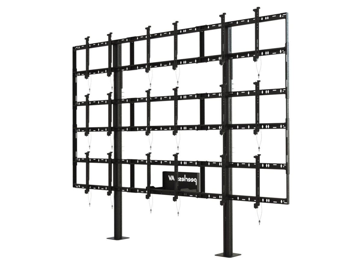 DS-S555-3X3 Video Wall Pedestal Mnt 3x3