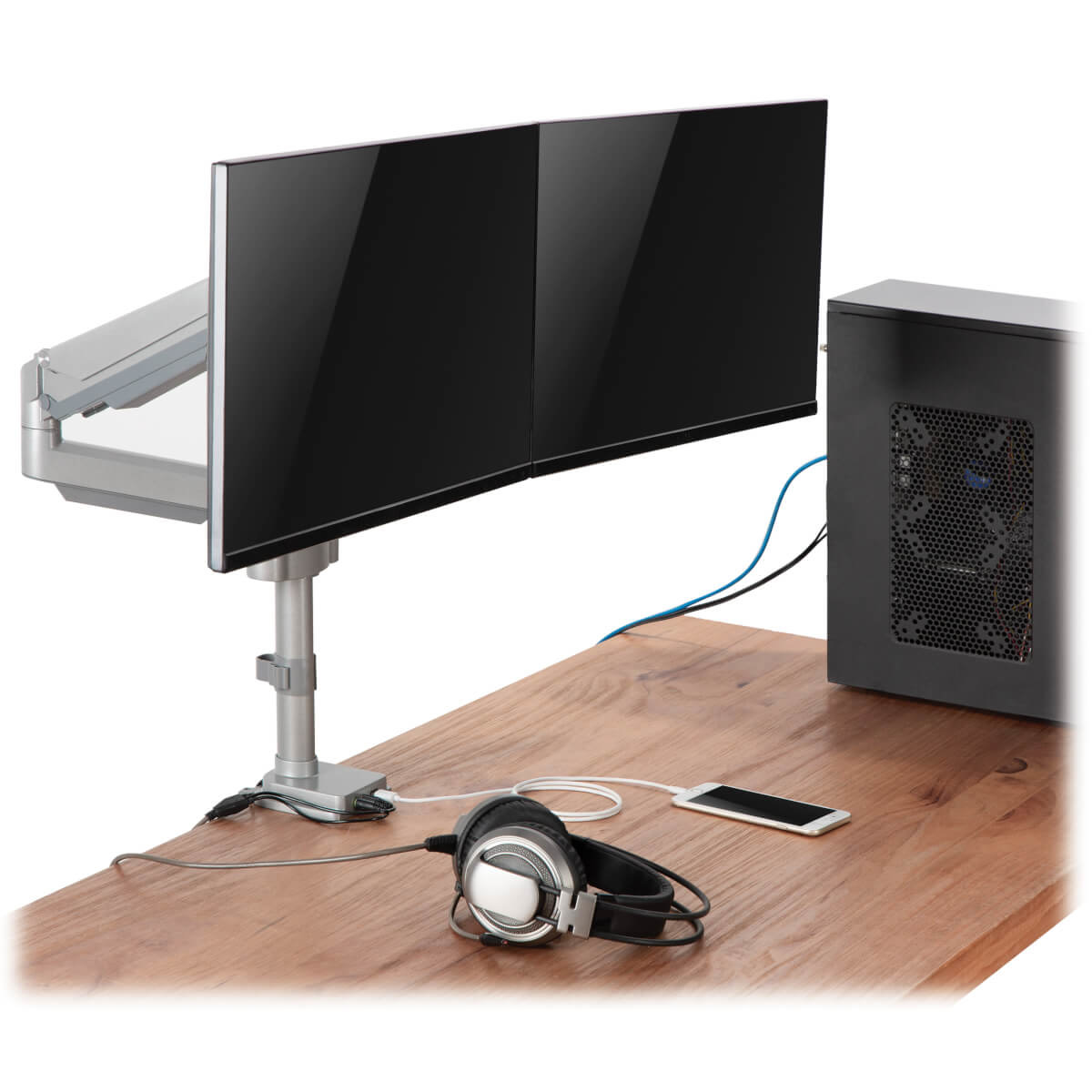 Dual Display TV Mount Flex Arm 17-32IN
