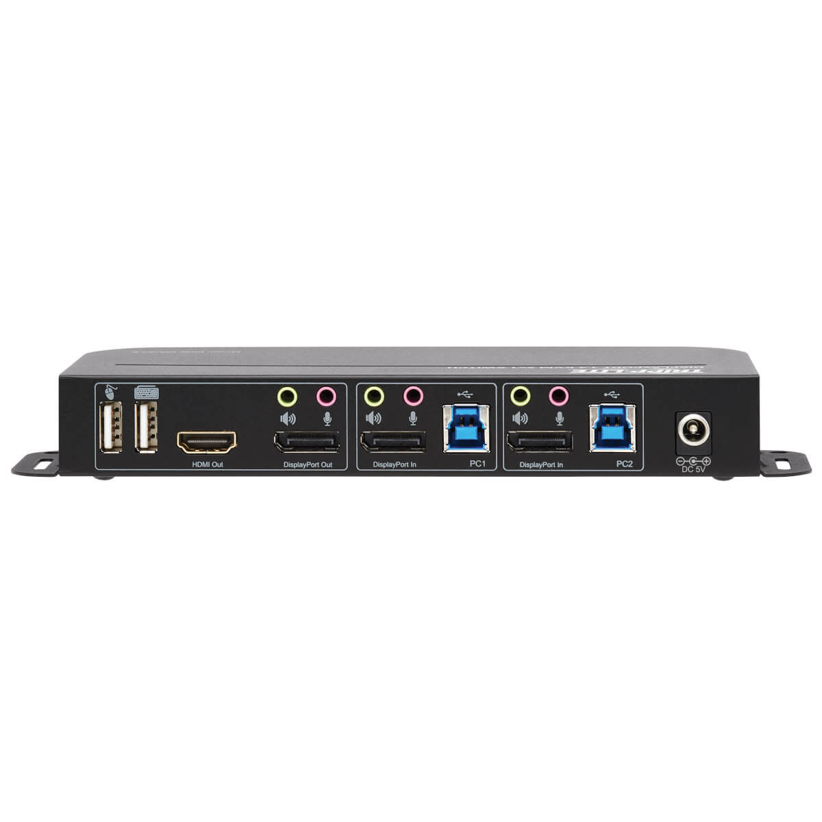Displayport USB KVM Switch 2-Port 4K Kit