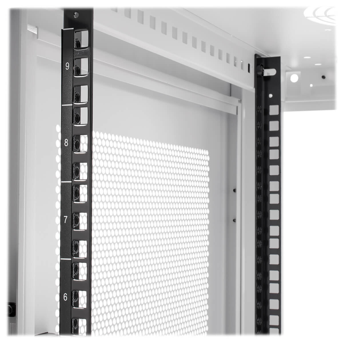 9U Wallmount Rack Low Profile Switch Dpt