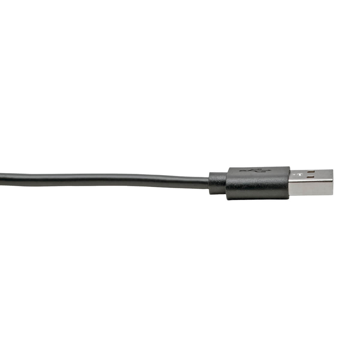 USB-A Male to Right Angle USB-C Male 2M