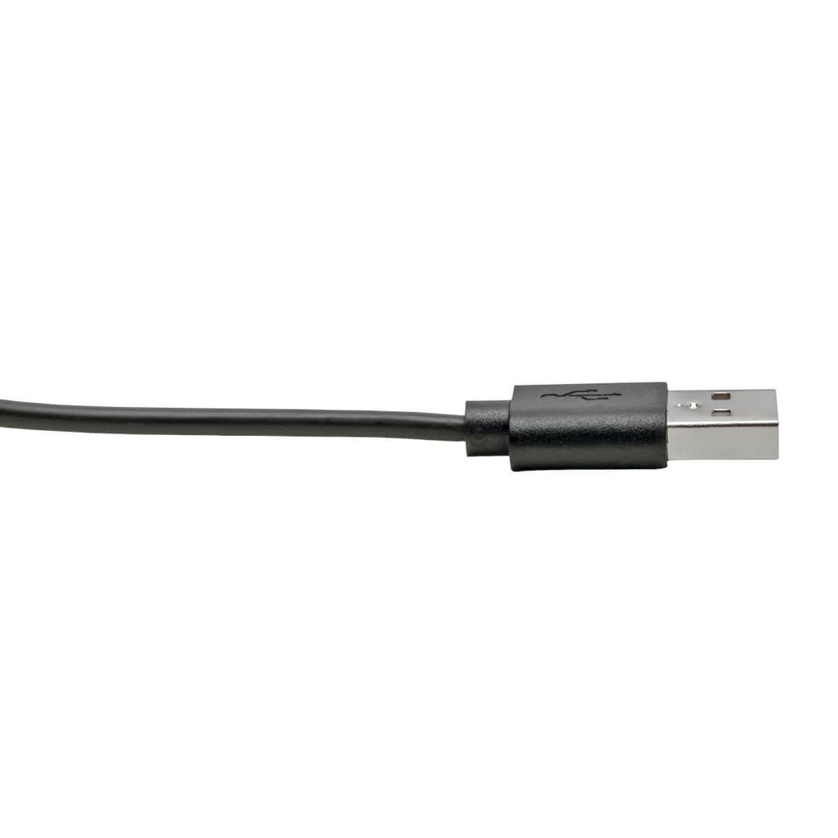 USB-A Male to Right Angle USB-C Male 1M