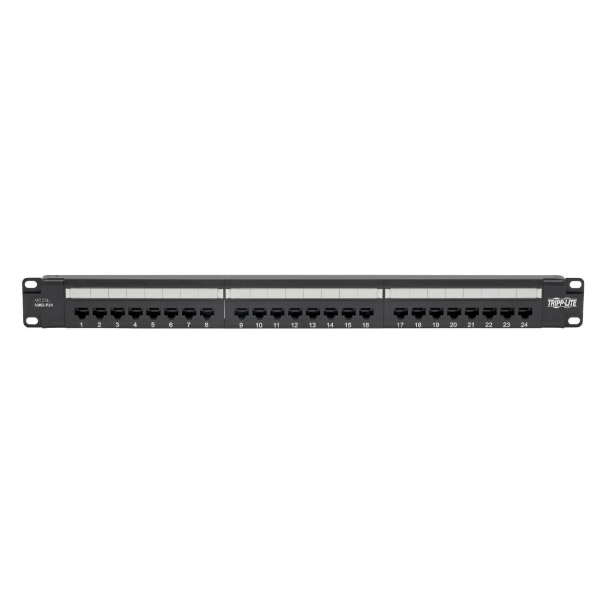 Cat5e PoE Patch Panel 24-Port 110 568A/B