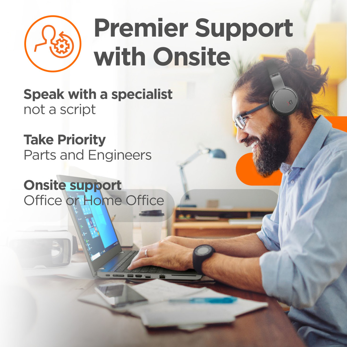 5YR Premier Support from 3YR Courier