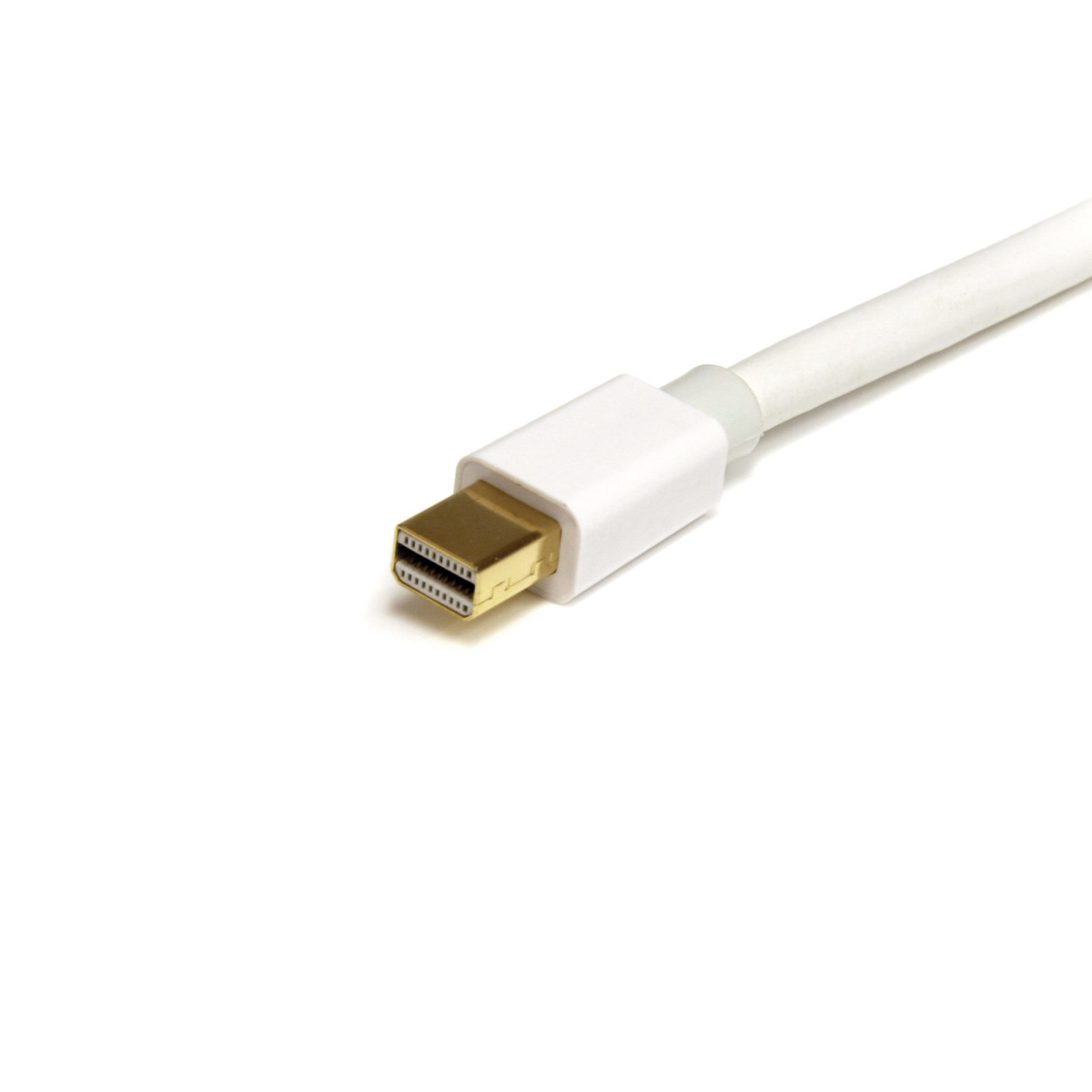 1 m White Mini DisplayPort Cable - M/M