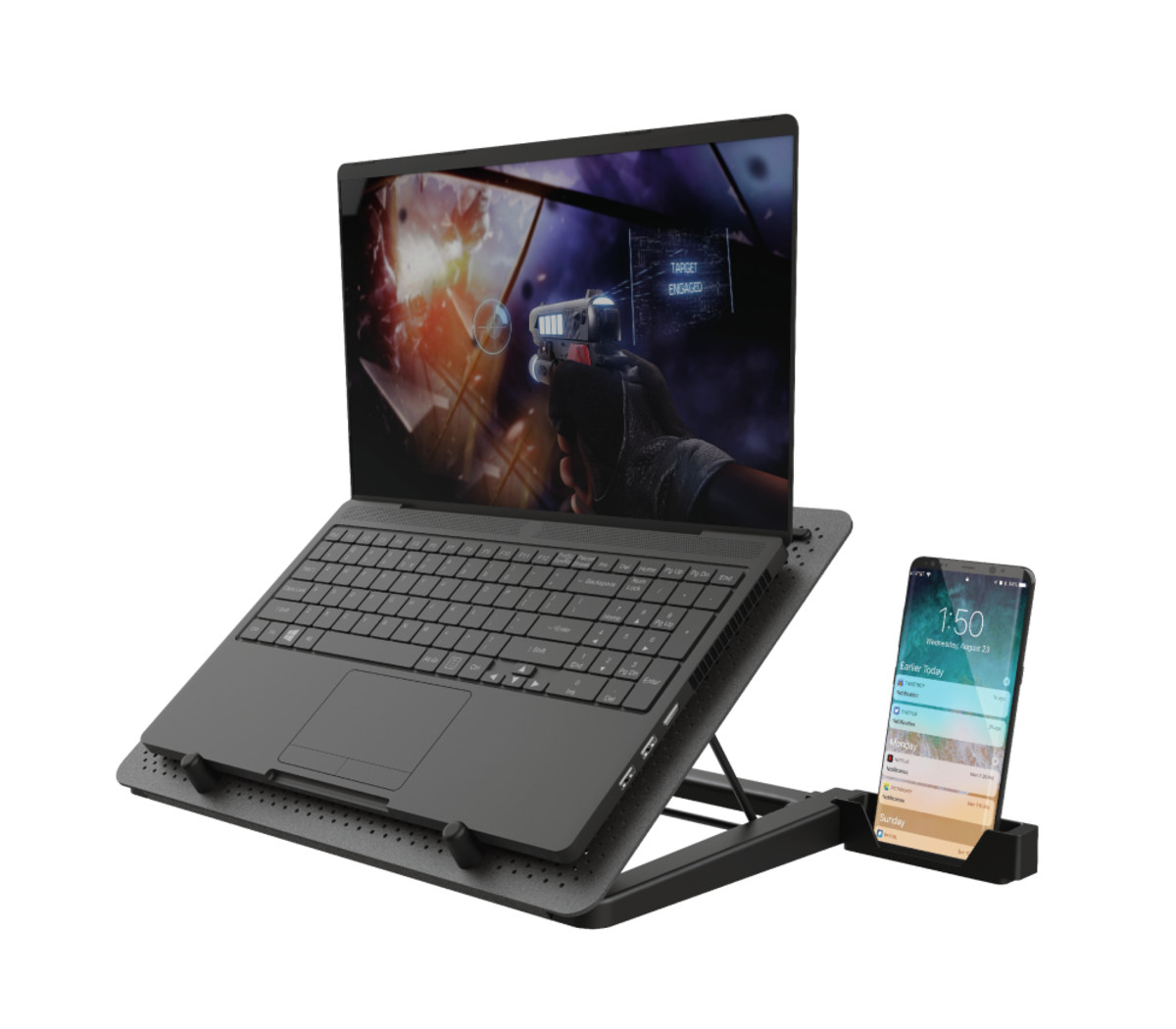 GXT1125 Quno Laptop Cooling Stand
