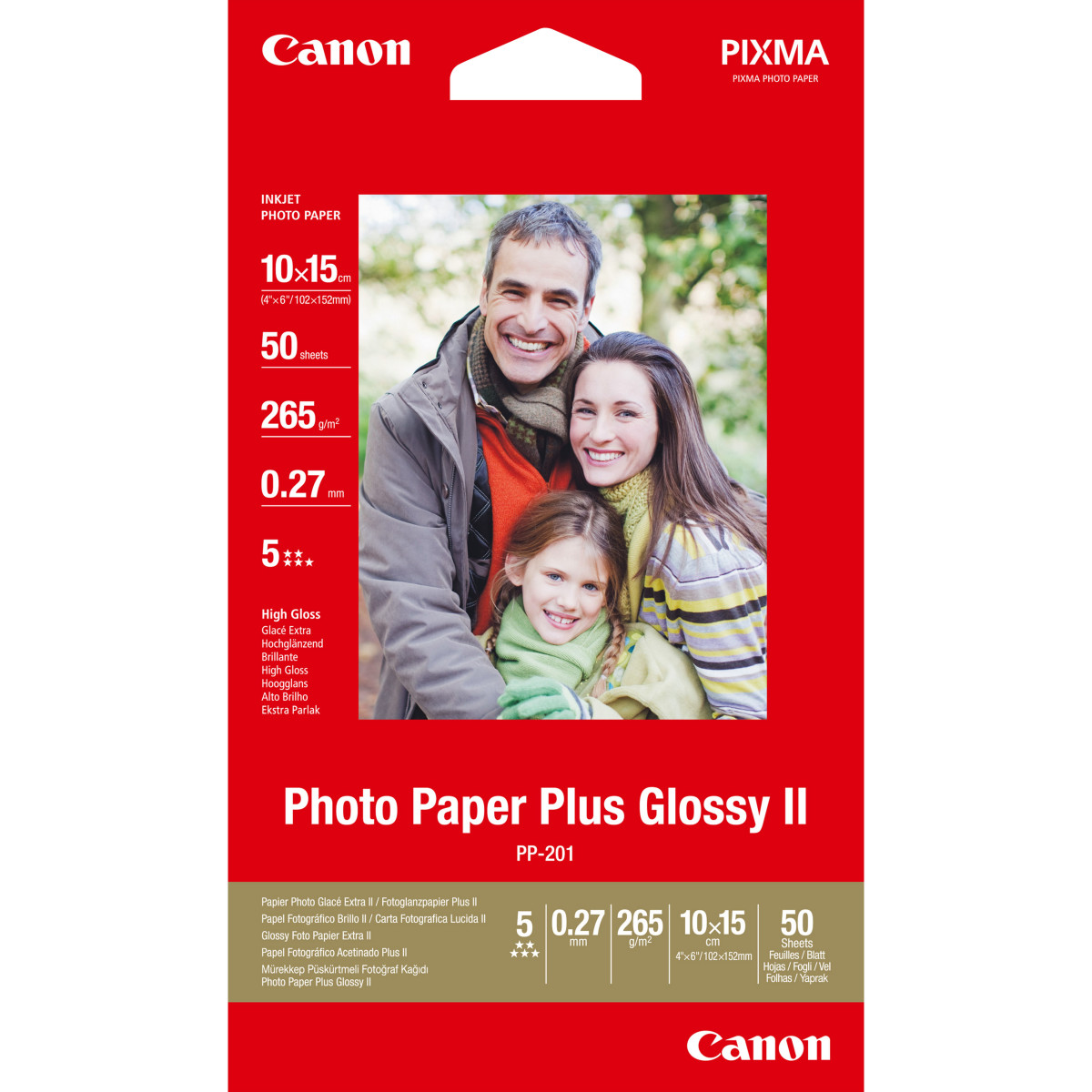 Pp201 Photo Paper (4X6 50 Sheets)