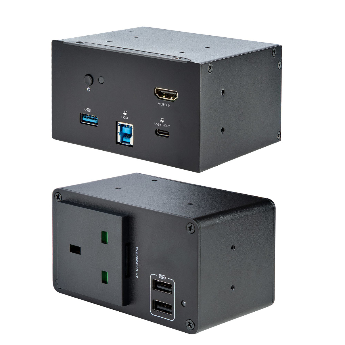 In-Table Connectivity Box-Dock & Power
