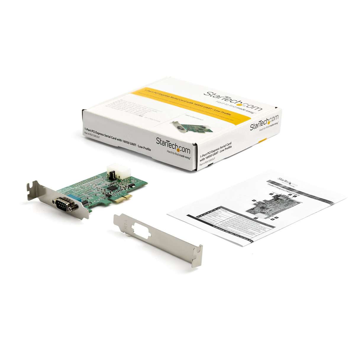Card - 1 Port RS232 Serial Adapter PCIe