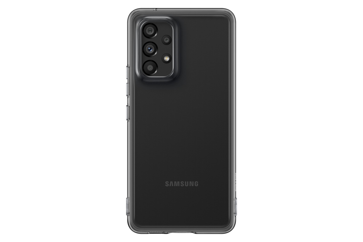A53 5G Soft Clear Cover - Black