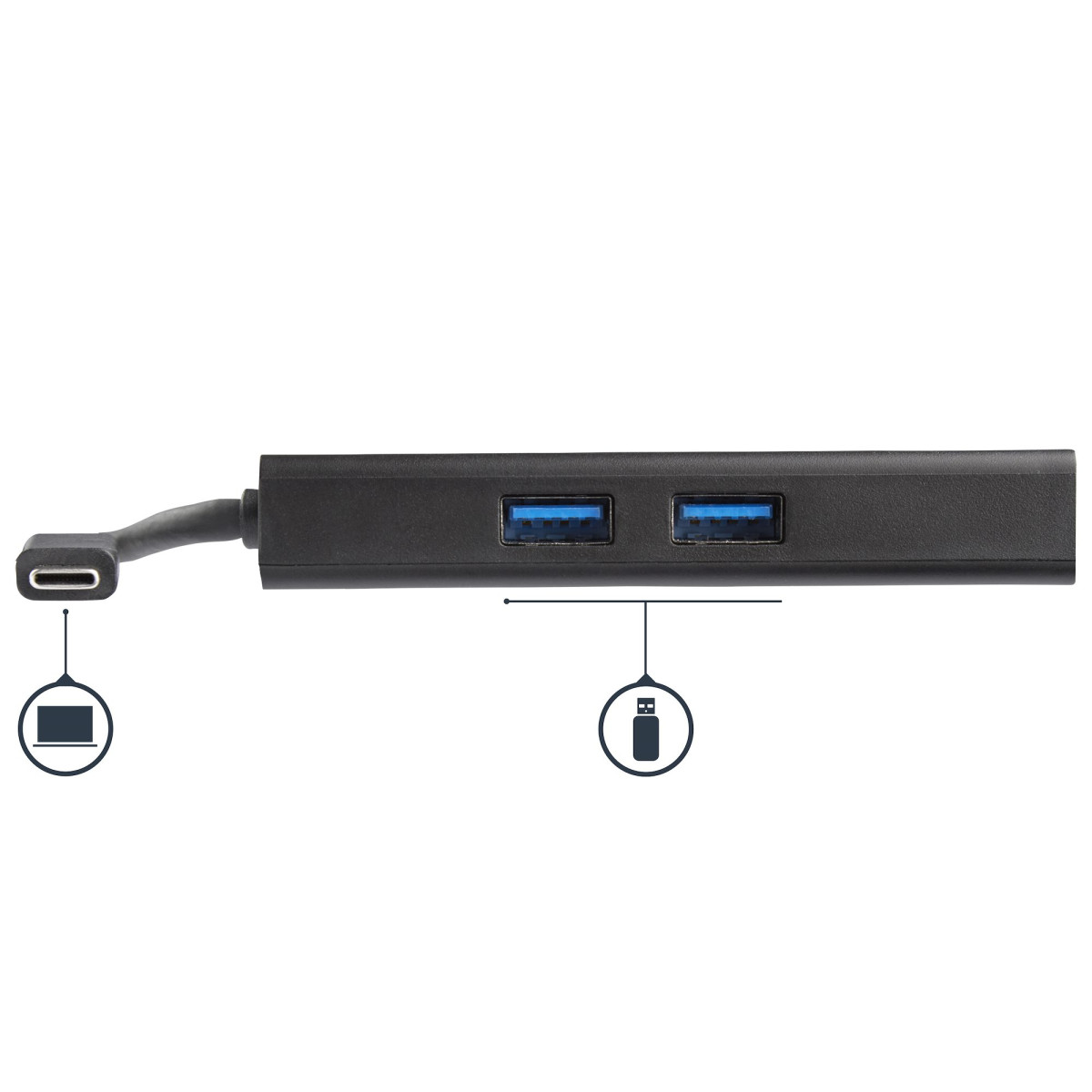 USB C Multifunction Adapter for Laptops