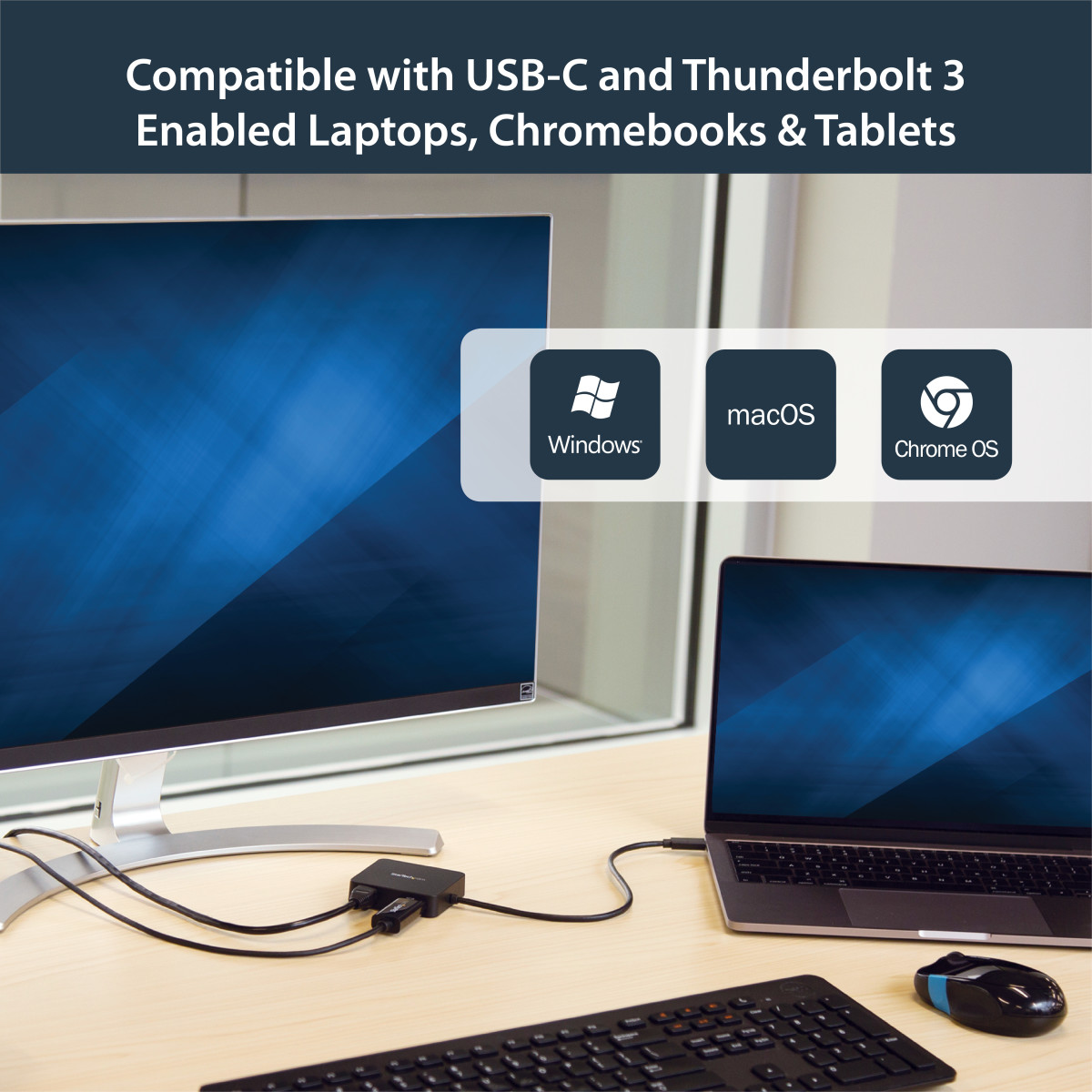 USB C Multiport Adapter HDMI USB 3.0 Gb