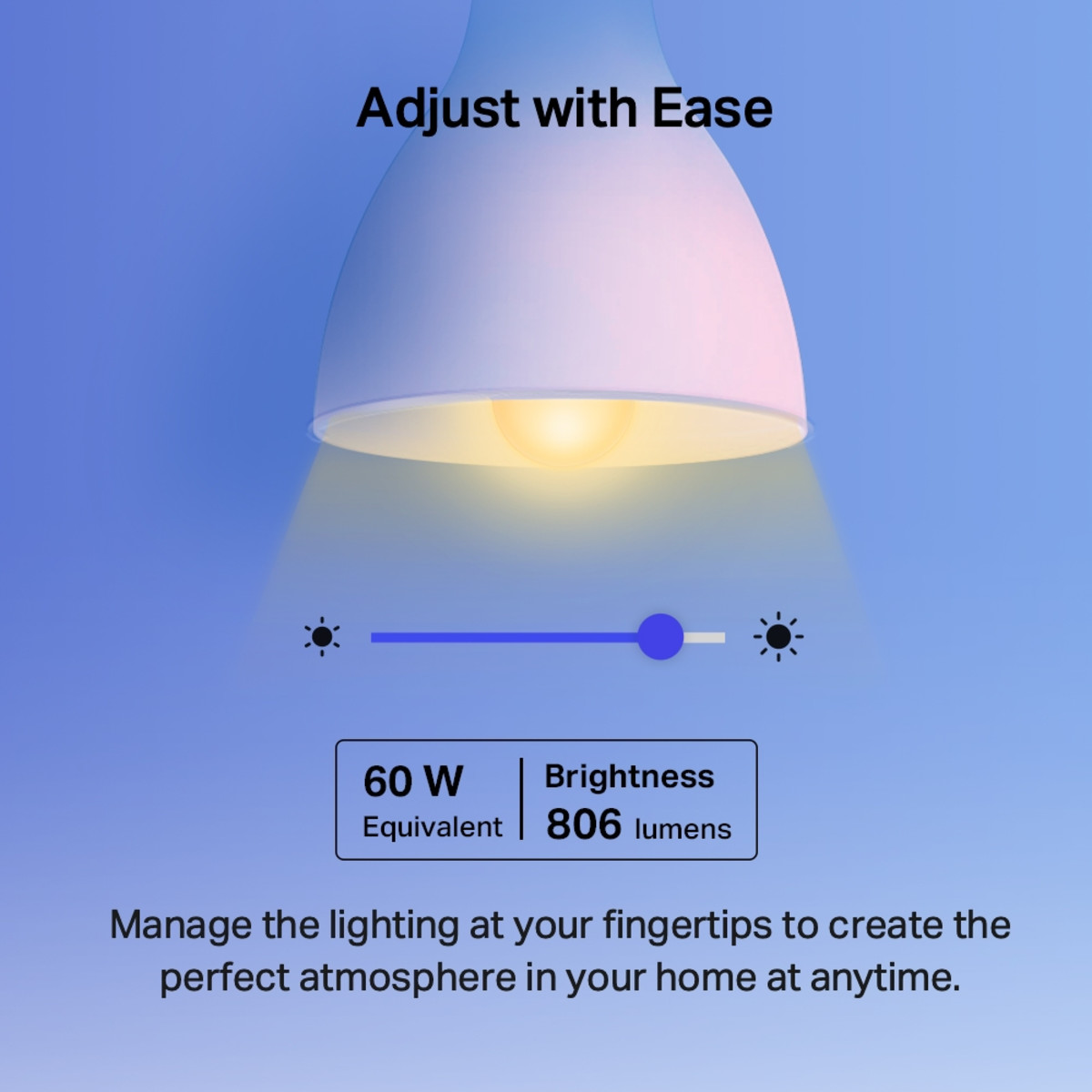 Tapo Smart Wi-Fi Light Bulb Multicolor