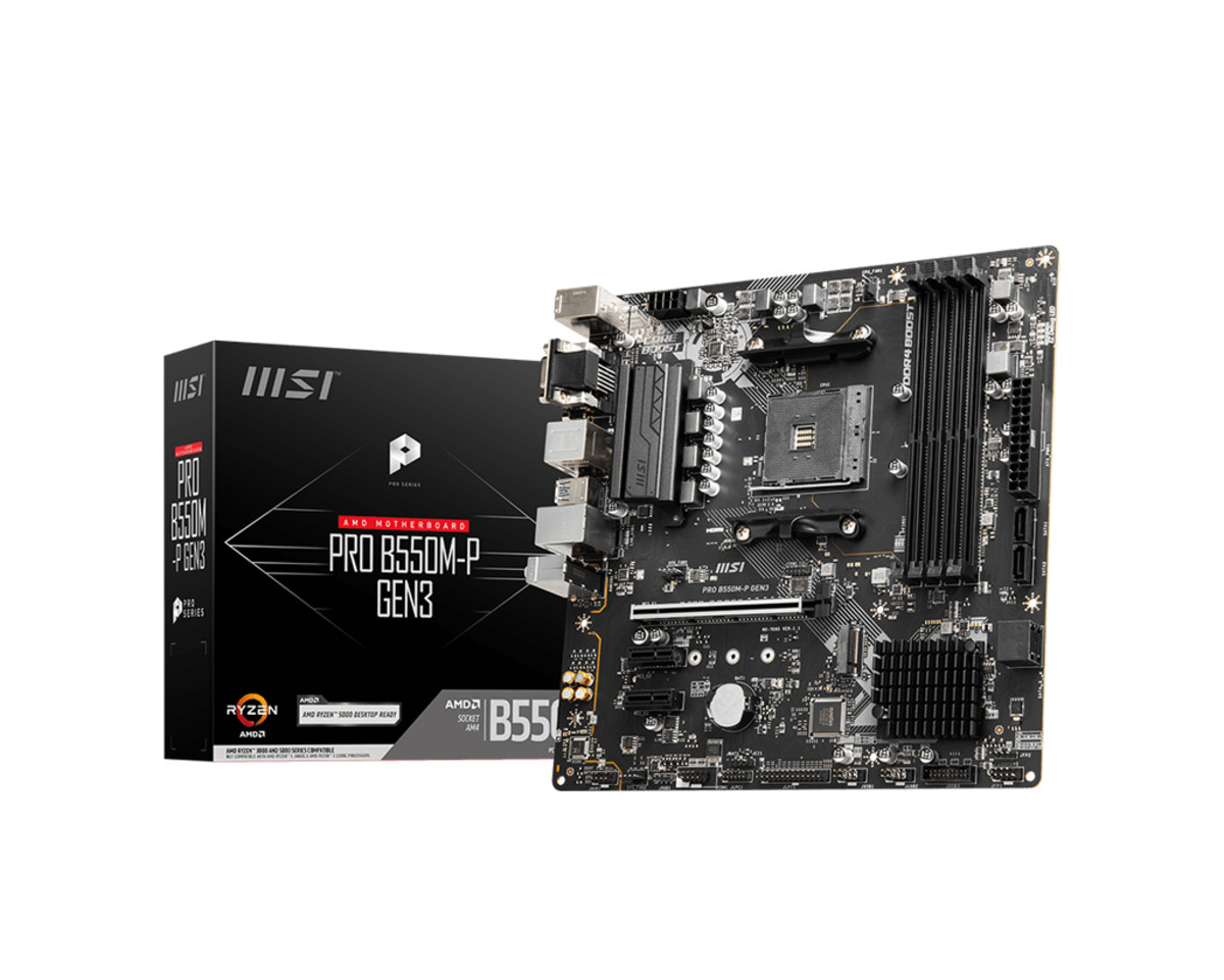 MB AMD PRO B550M-P GEN3