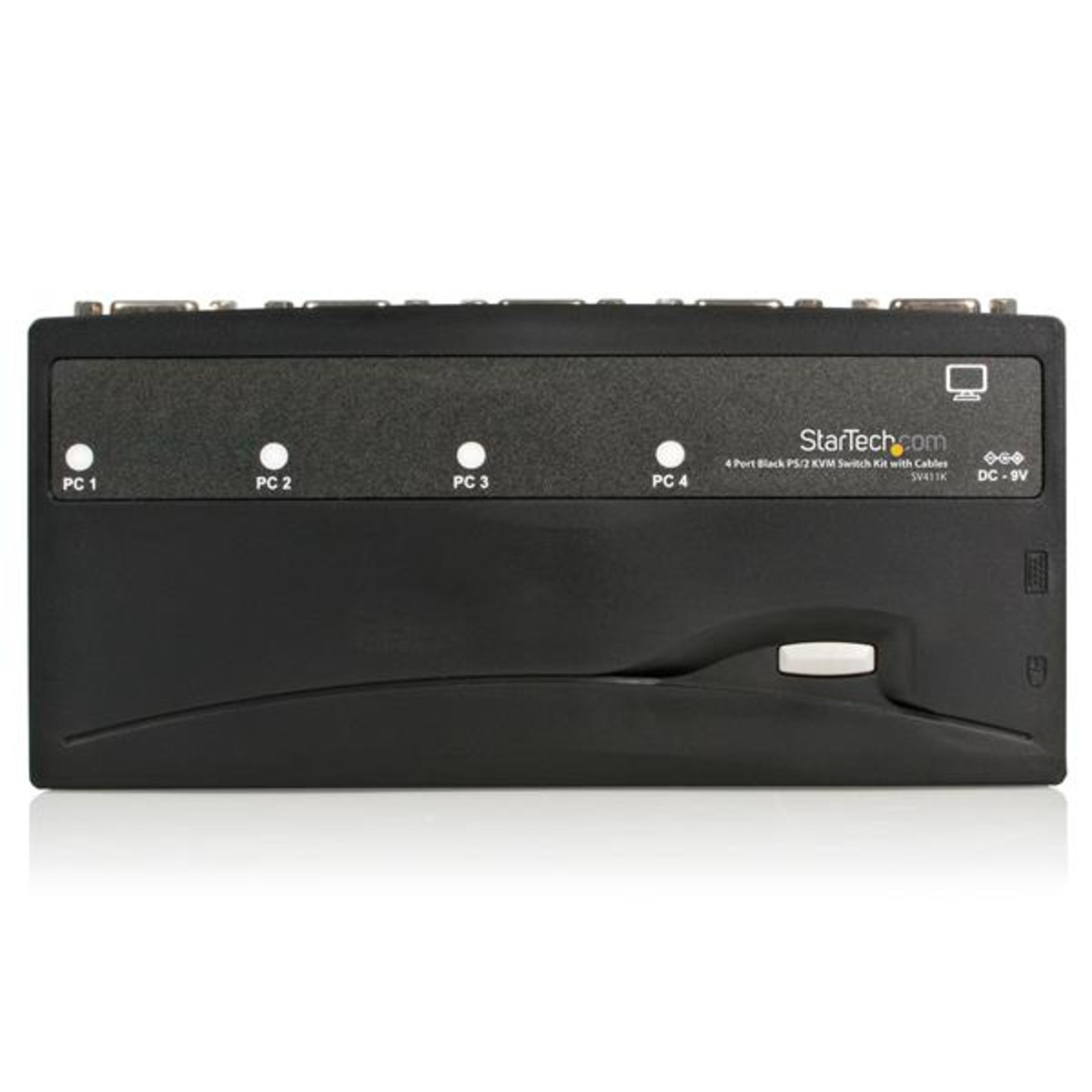 4 Port PS/2 KVM Switch Kit with Cables