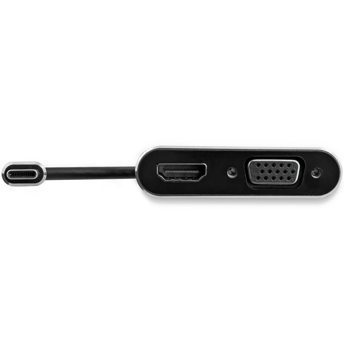 USB C to VGA and HDMI Adapter - Aluminum