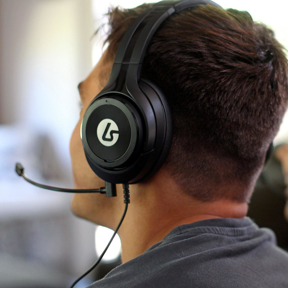 LS10P Wired Stereo Headset PS- Black