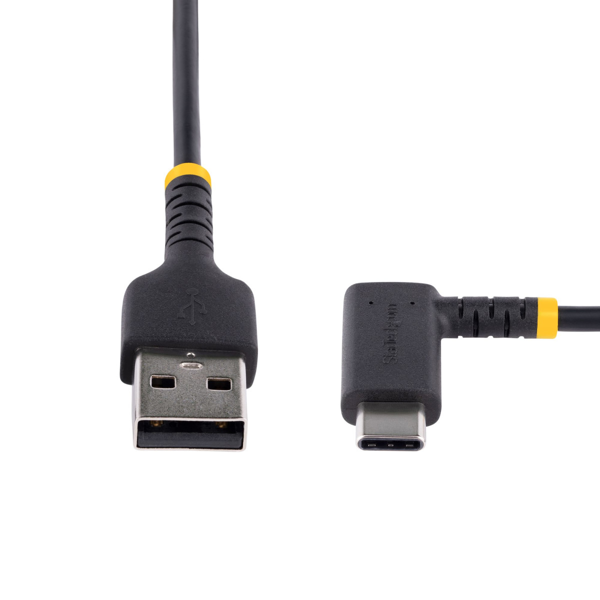 6ft USB A To C Charging Cable Angled