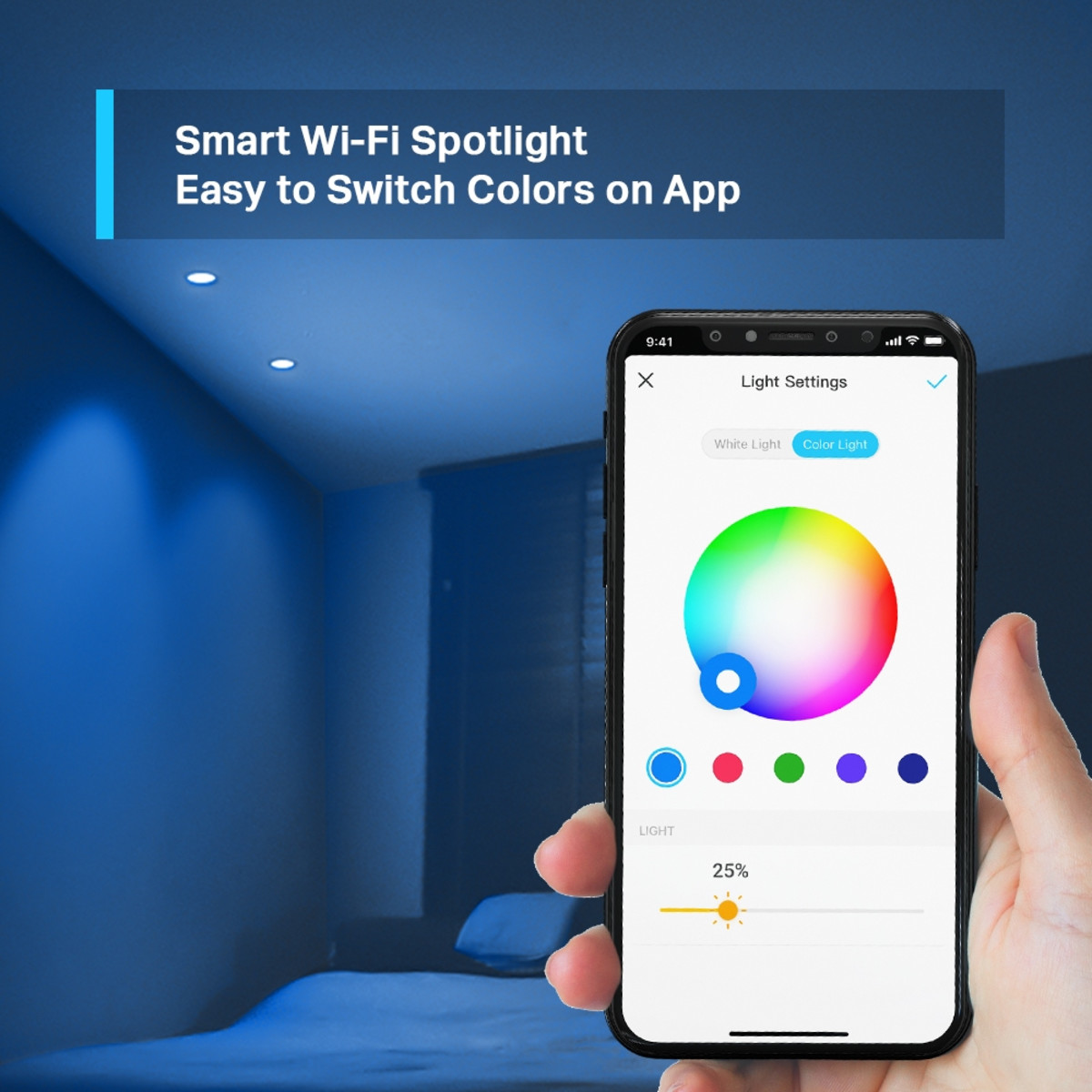 Tapo Smart Wi-Fi Multicolor 2-Pack