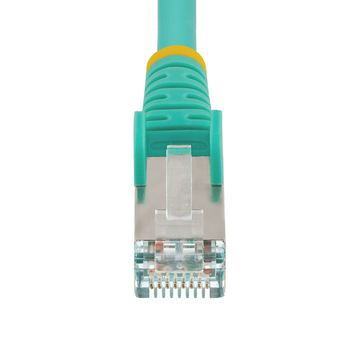 1m LSZH CAT6a Ethernet Cable - Aqua